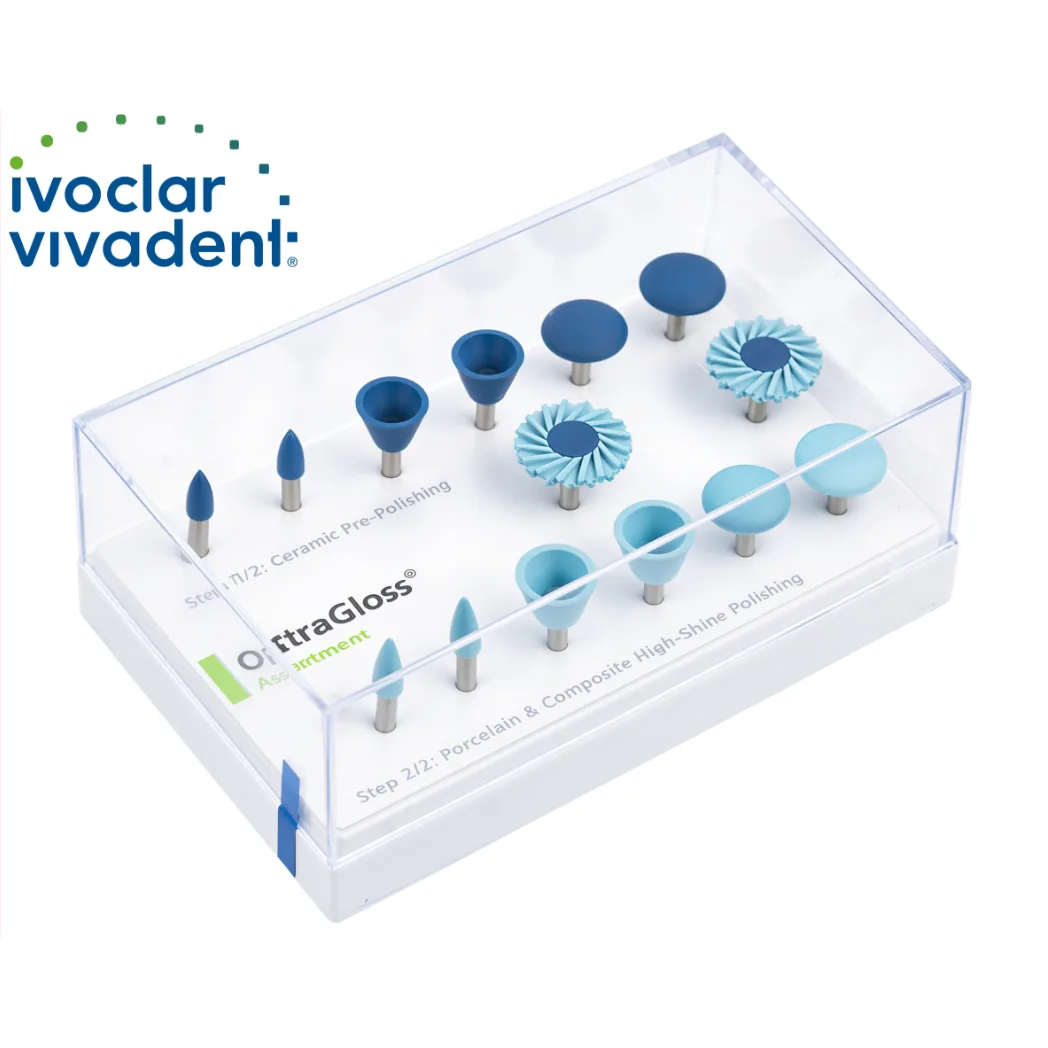OptraGloss Assortment (ОптраГлосс), набір полірів для композиту та кераміки (Ivoclar)