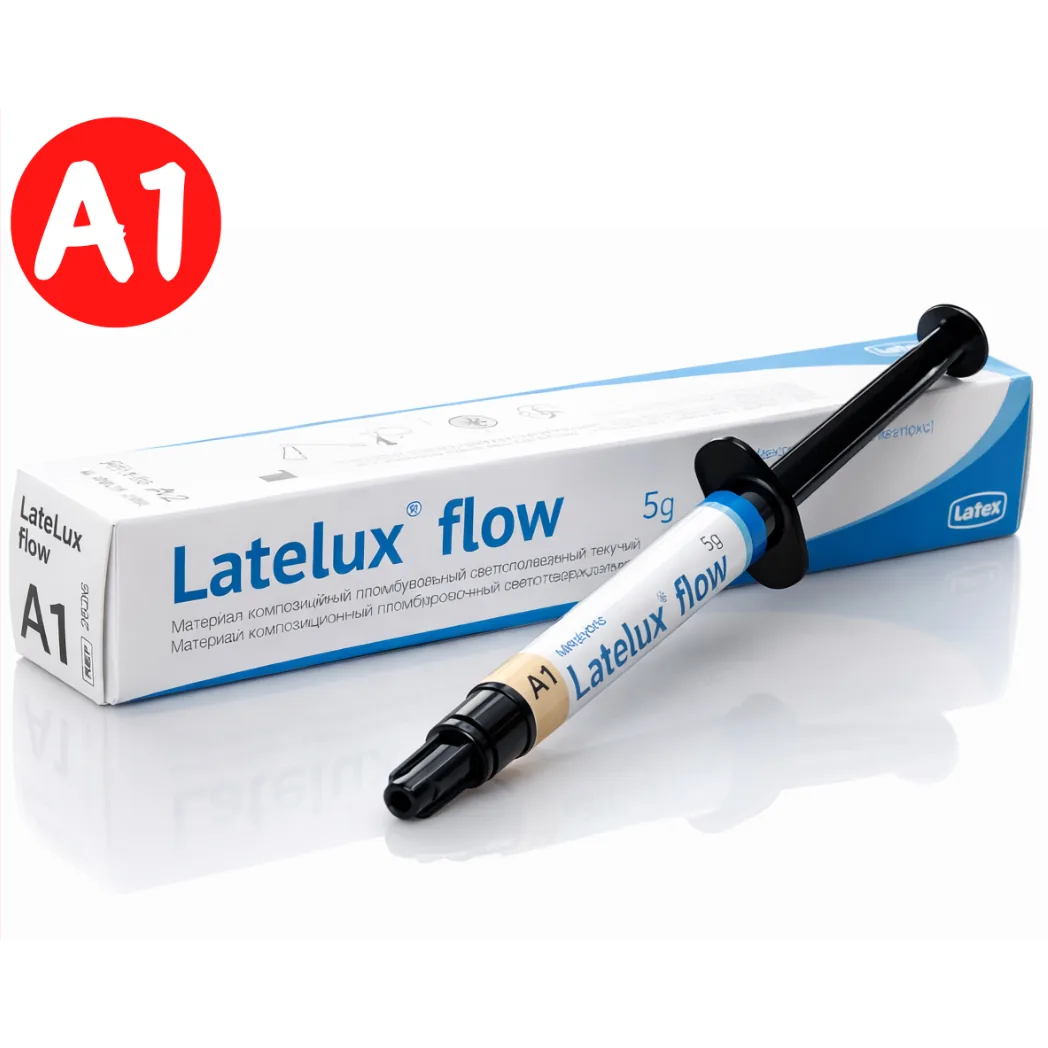 Матеріал композитний рідкотекучий Latelux Flow, відтінок А1, 5 г (Latus)