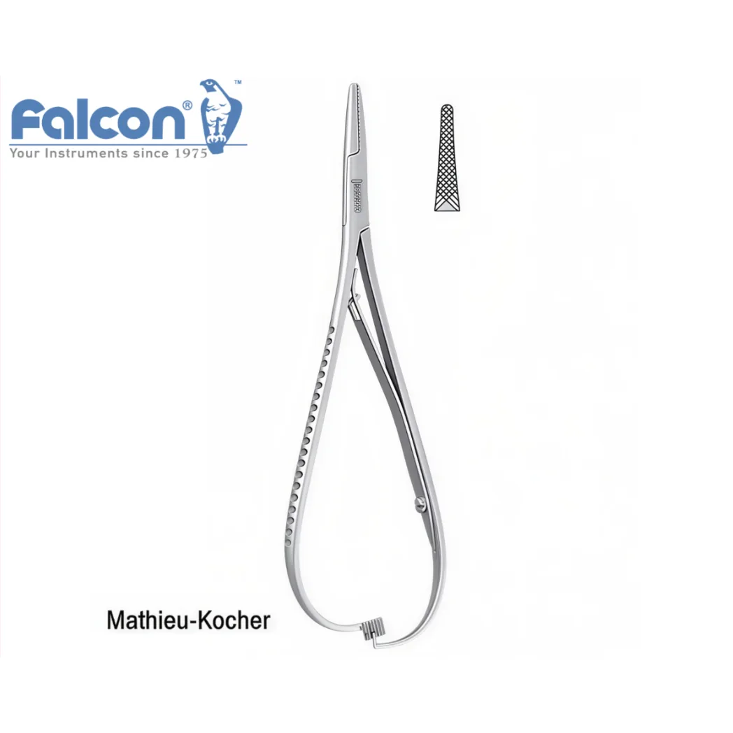 Голкотримач Mathieu прямий 140 мм, BN.712.140 (Falcon)