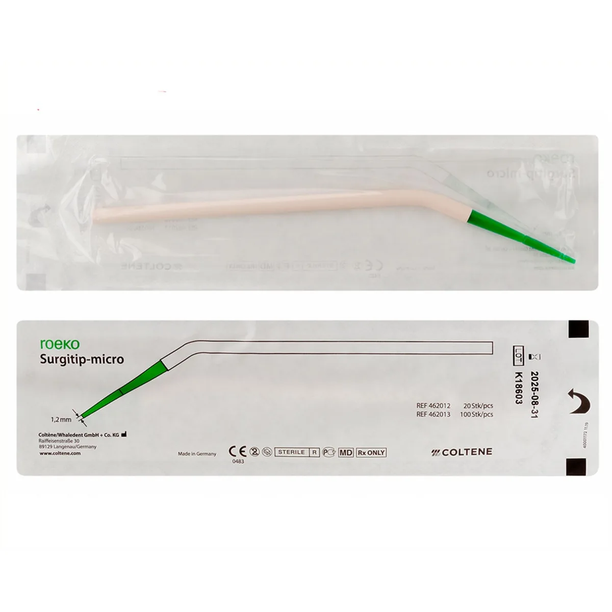 Слиновідсмоктувачі хірургічні Roeko Surgitip (Coltene/Whaledent), 1шт.