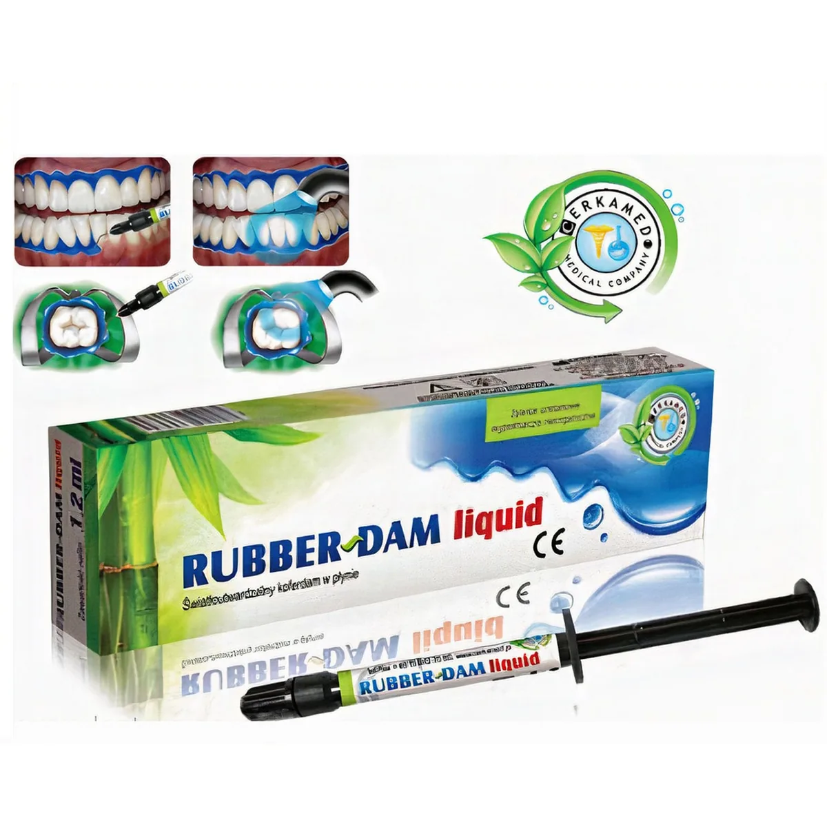 Раббер дам ліквід, рідкий коффердам, Rubber Dam Liquid (Cerkamed)