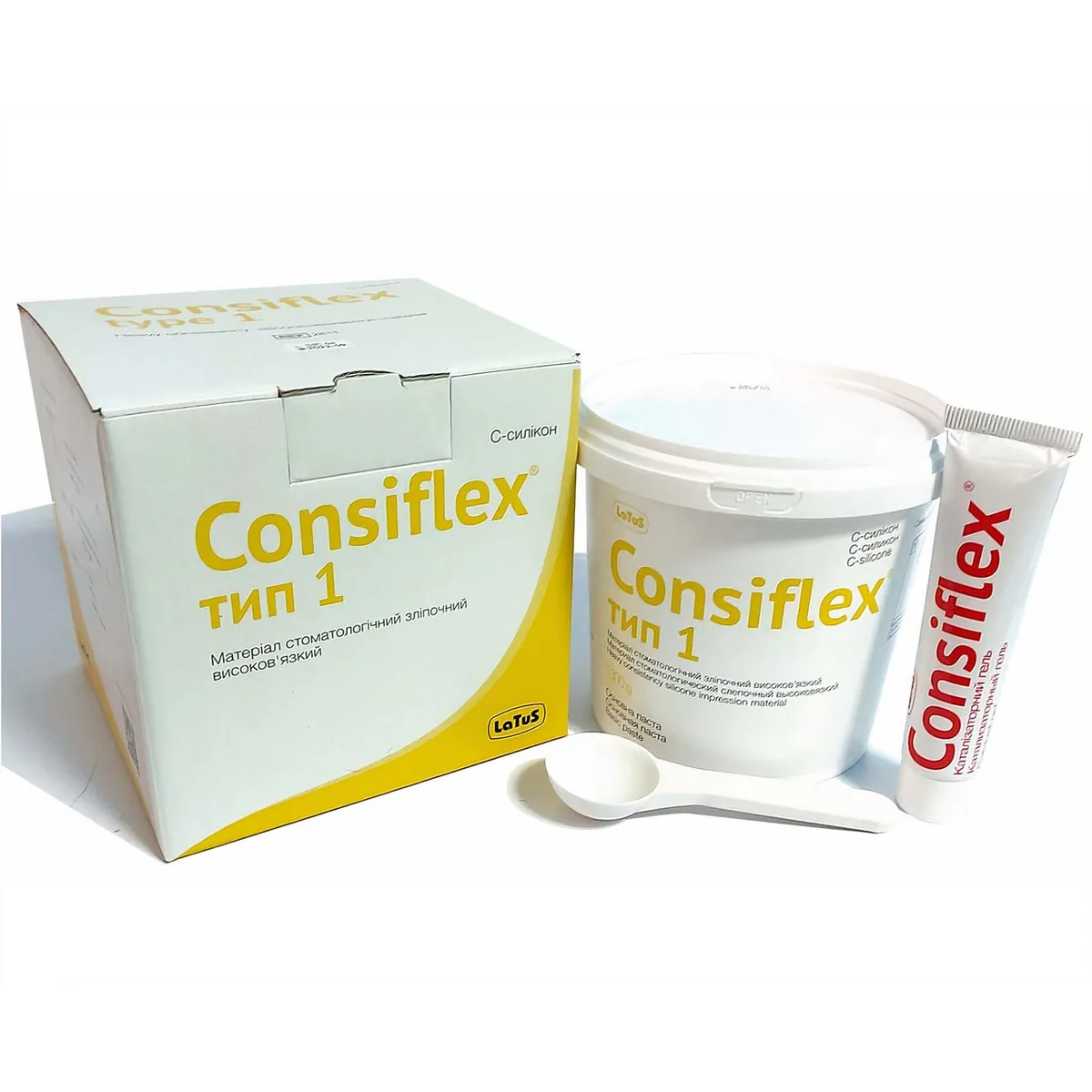 Консифлекс база + активатор, тип 1, високов'язкий, Consiflex (Latus)