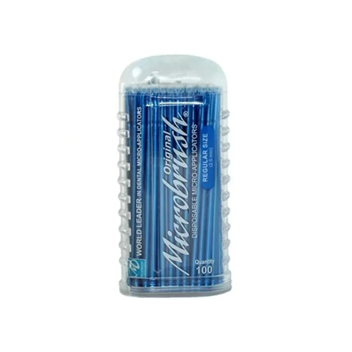 Микроапликаторы Microbrush 100шт розмір "2.0" регуляр (Regular size 2.0 mm) микробраш, мікробраш