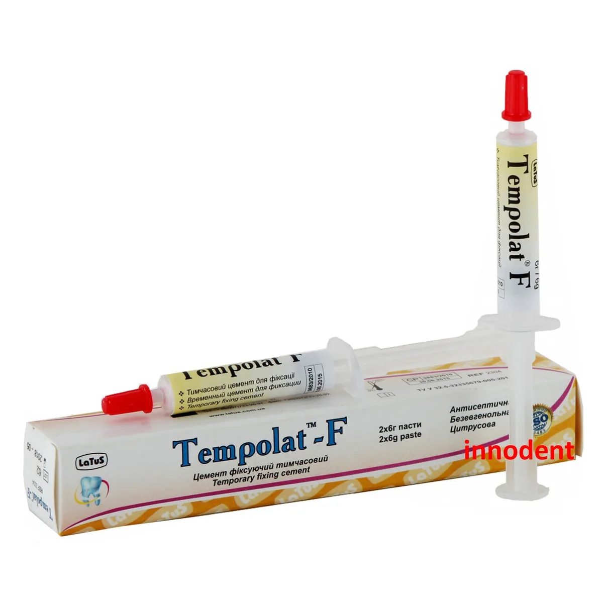 Тempolat F (Темполат Ф), цемент тимчасовий фіксуючий