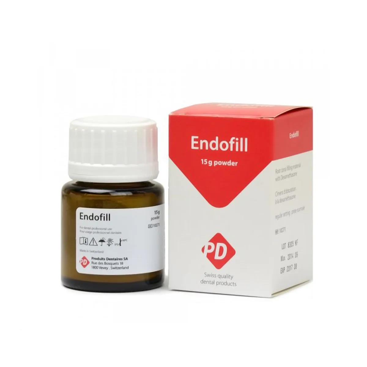 Эндофил порошок , Ендофіл , Endofill powder (PD, ШВЕЙЦАРІЯ)