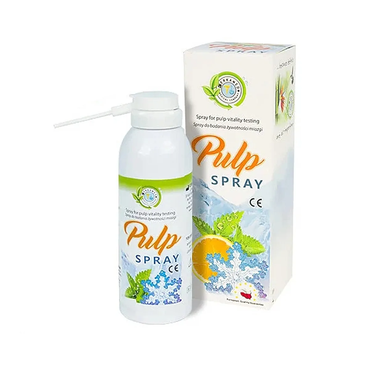 PULP SPRAY ( Пульп Спрей - холодовий спрей, холодовий тест ) Cerkamed \ Апельсин