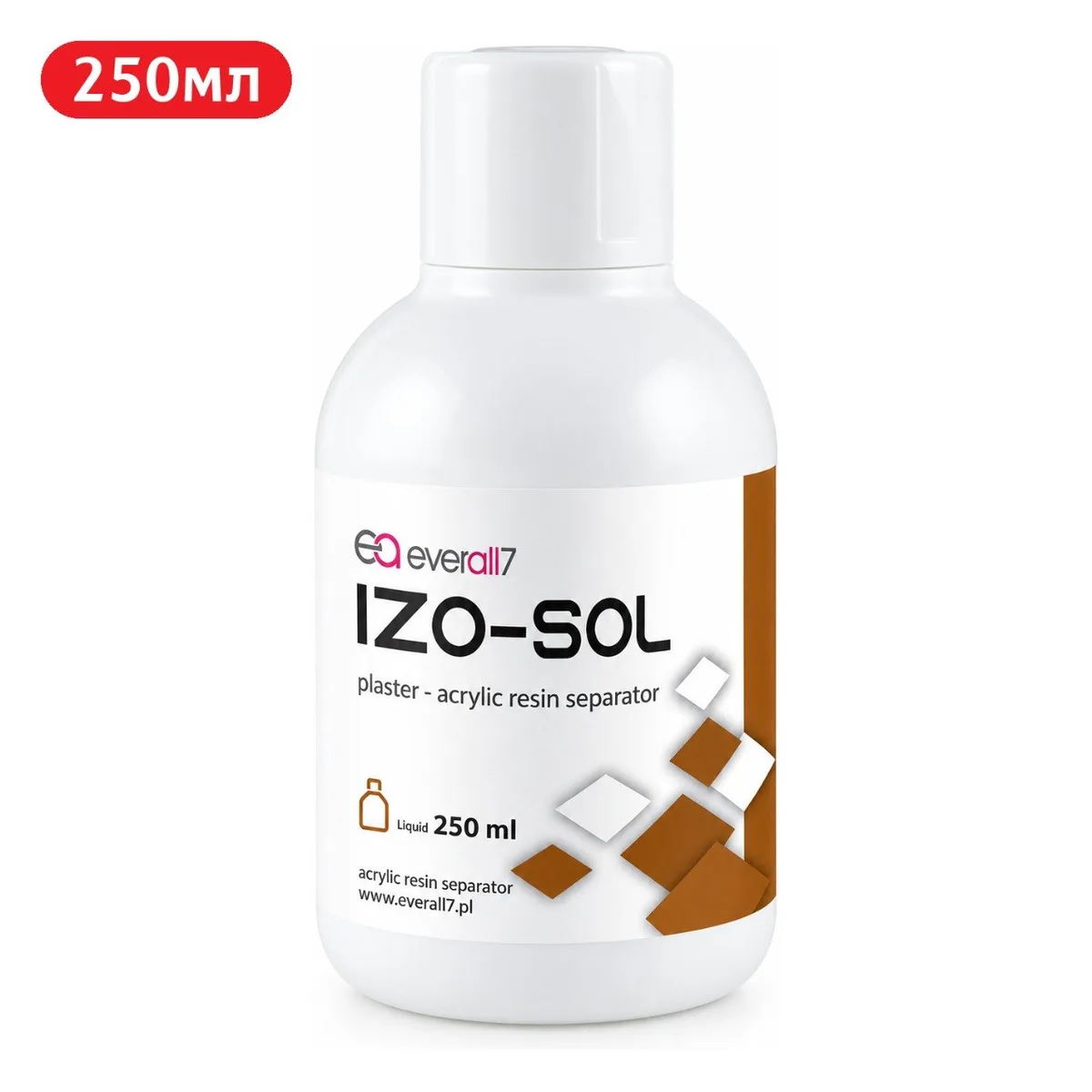 Сепаратор гіпс-акрил IZO-SOL, флакон 250 мл (Everall7)