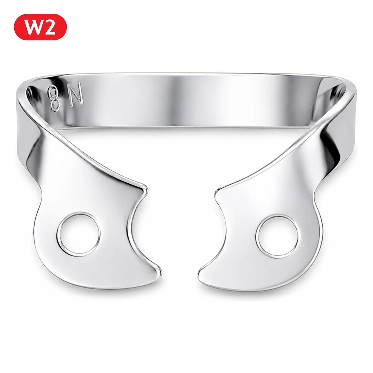 Кламп для кофердаму Hygenic W2, без крилець, нержавіюча сталь (Coltène)
