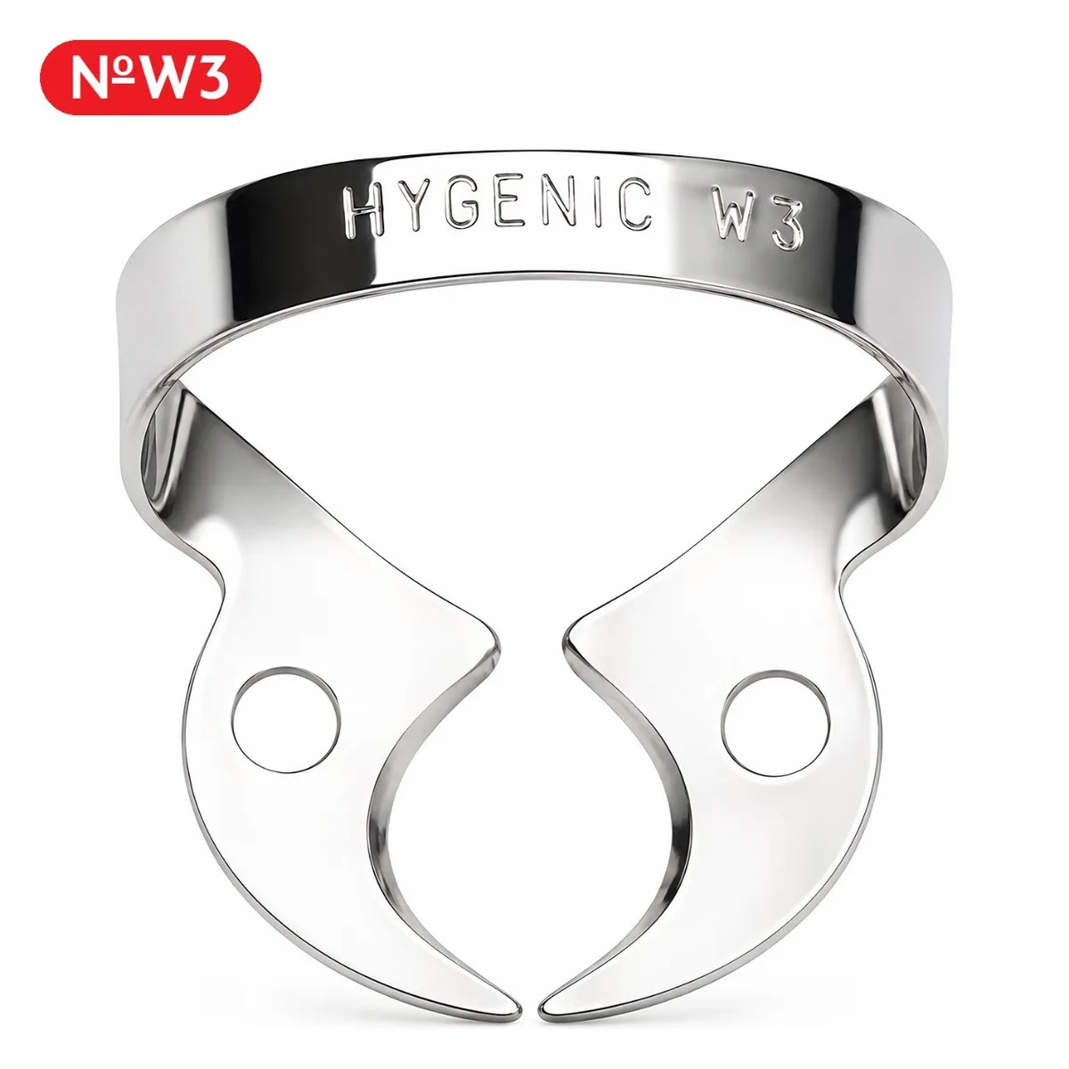 Кламп кофердамний W3 без крилець для молярних зубів (Hygenic Dental)