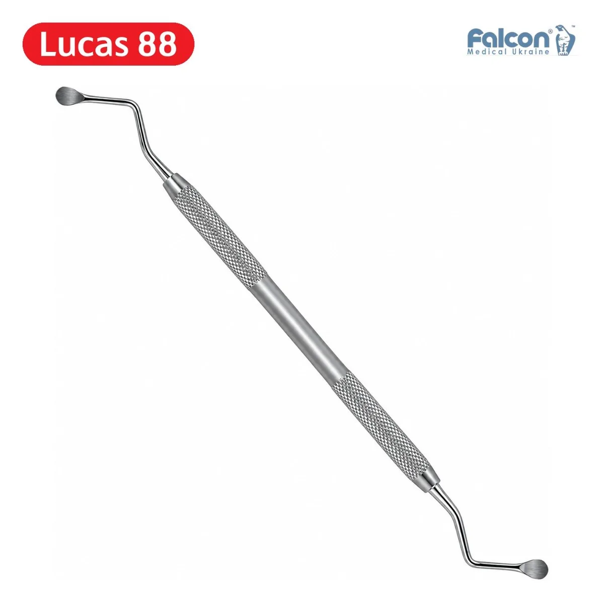 Ложка кюретажна Classic Round Lucas 88, двобічна, DS.110.880 (Falcon)
