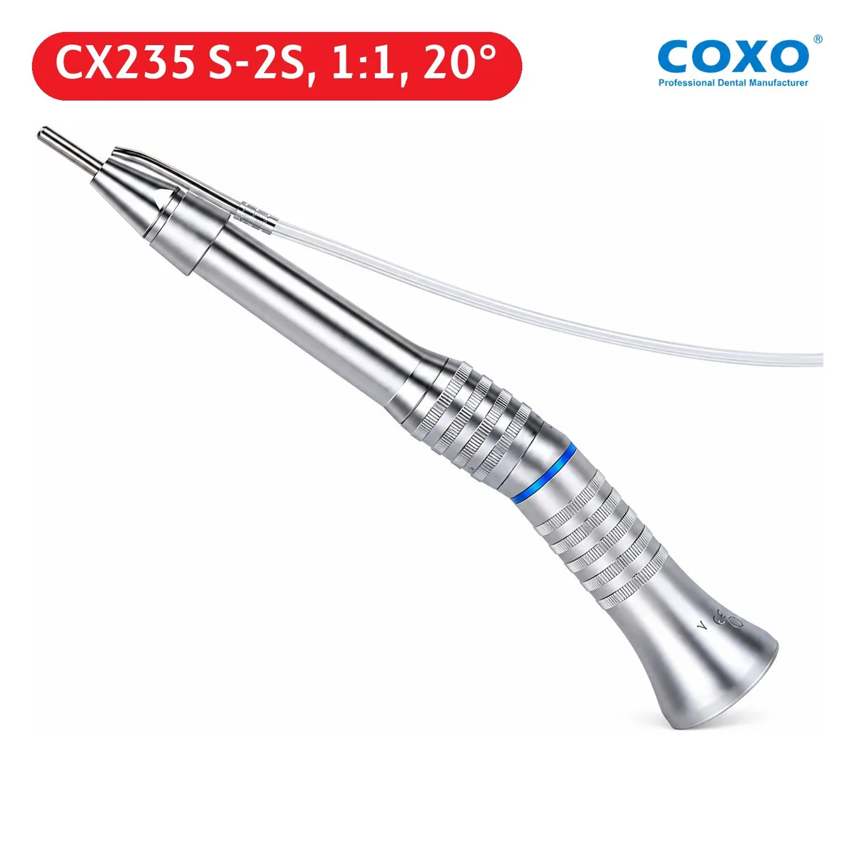 Наконечник хірургічний CX235 S-2S, передача 1:1, нахил 20° з муфтою (COXO)